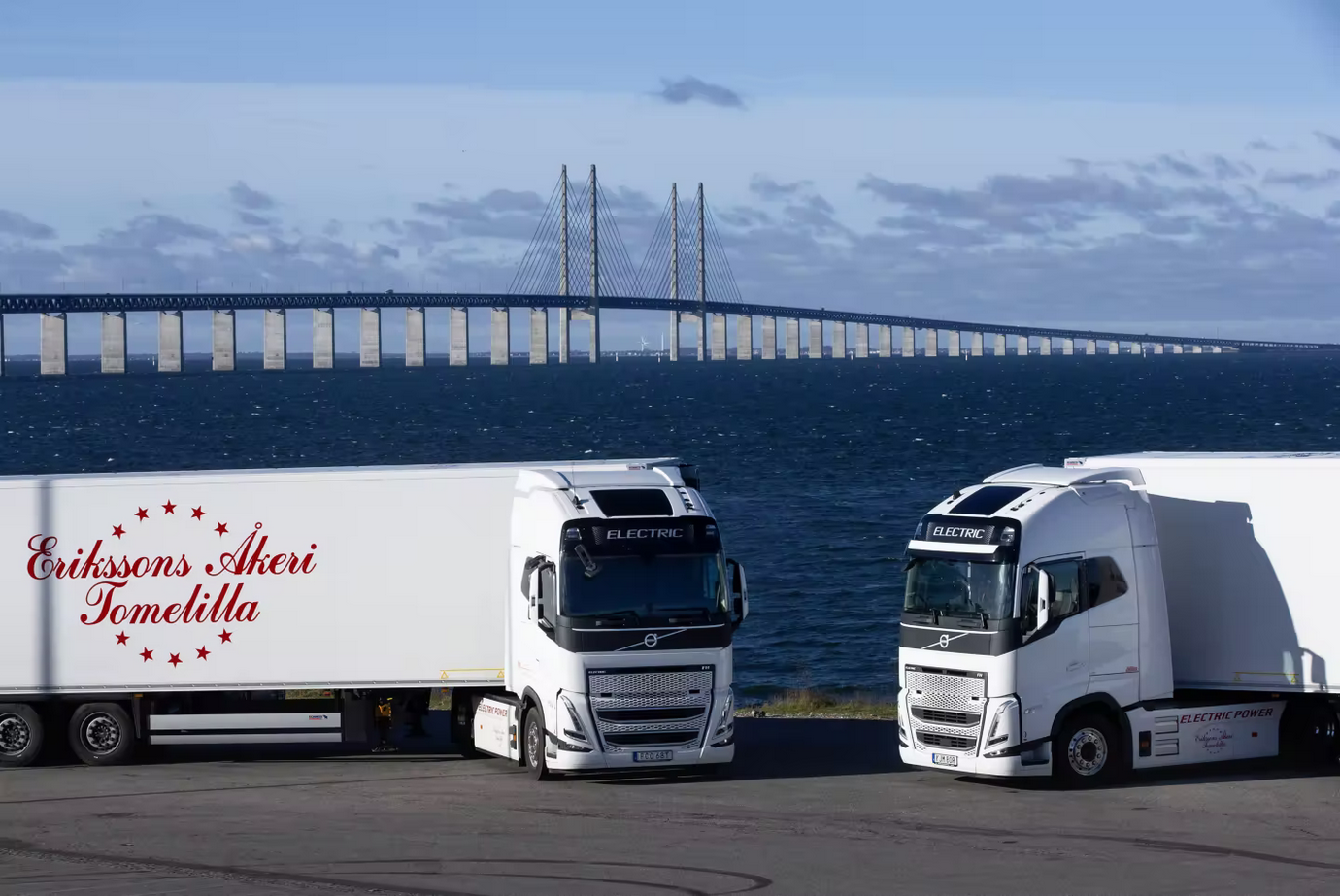 Read more about the article Pierwsza dostawa elektryczną ciężarówką Volvo wody mineralnej Ramlösa do Carlsberg w Danii