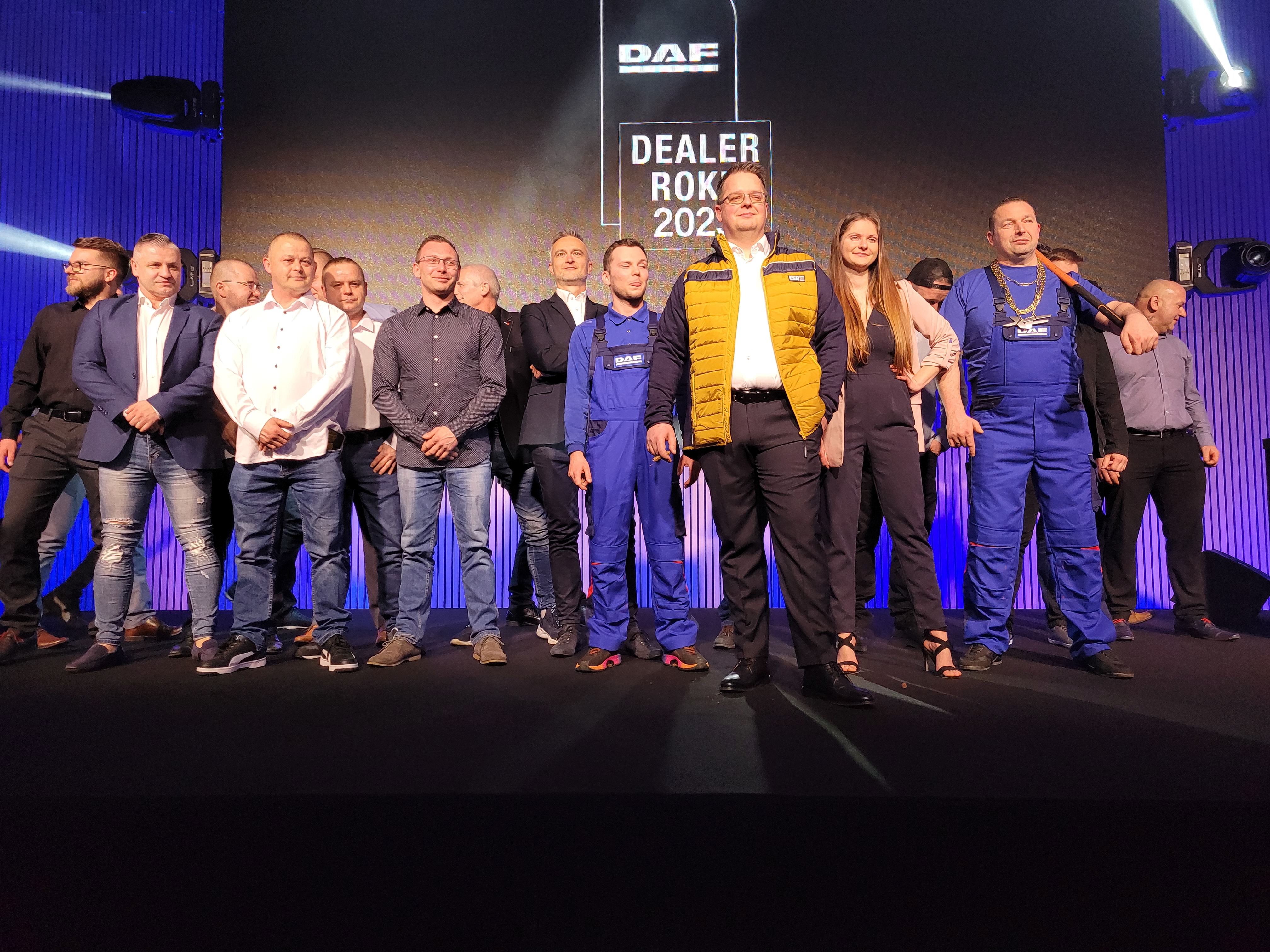 Read more about the article Dealer Roku DAF 2023 – znamy najlepszych dealerów DAF w Polsce