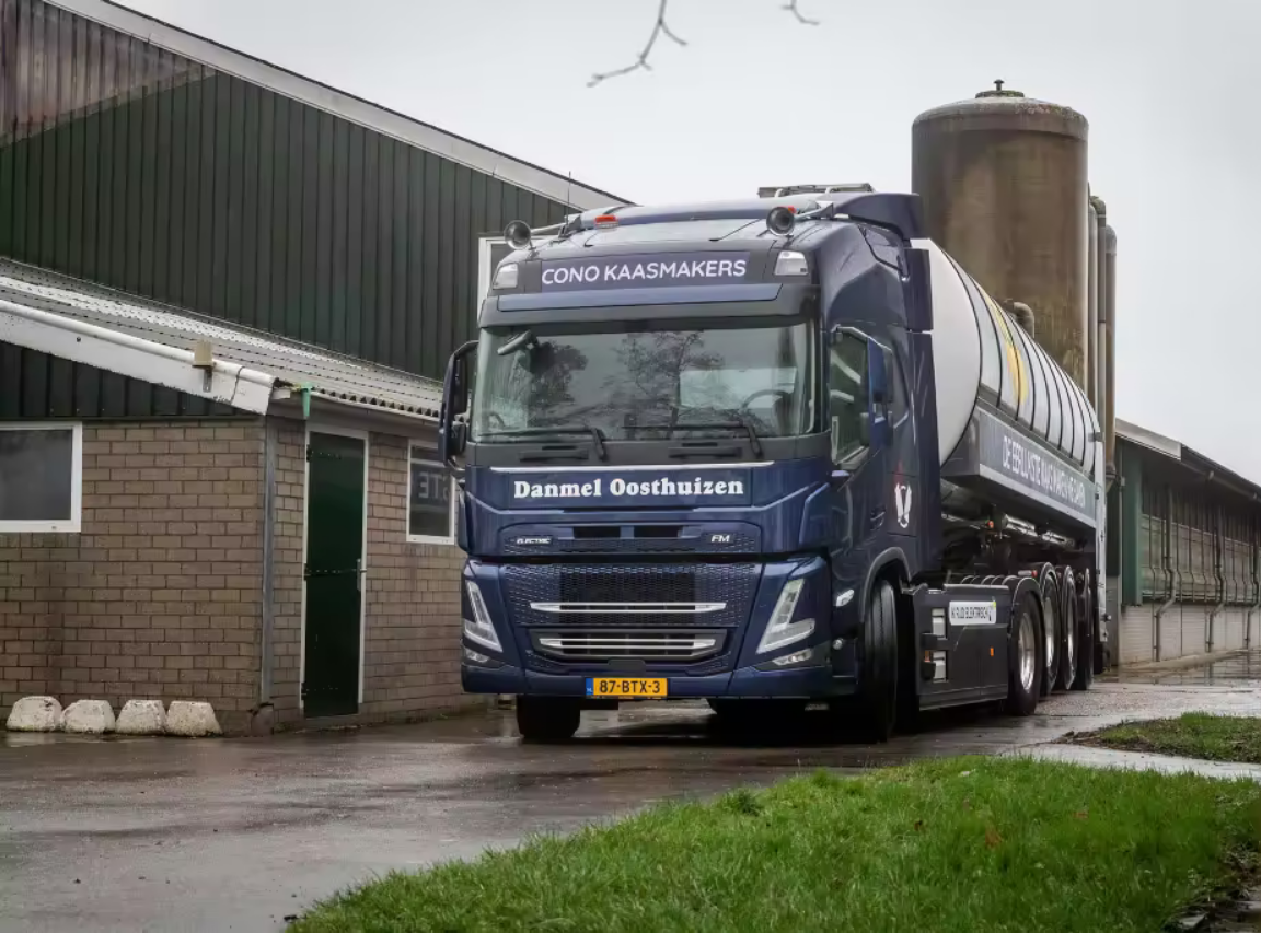 Read more about the article Holenderski Danmel Transport – pierwsza cięźarówka Volvo FM Electric już we flocie