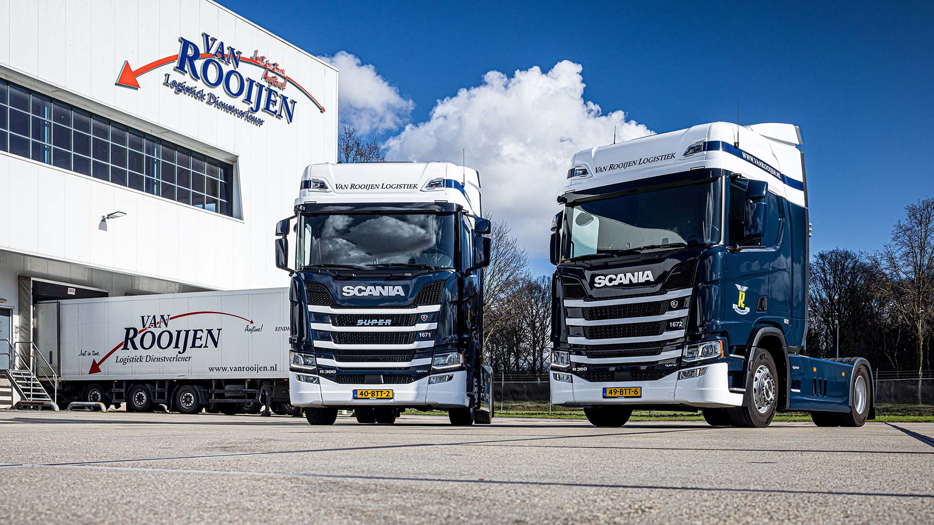 Read more about the article Dzięki ciągnikom Scania HEV holenderski operator Van Rooijen Logistics wzmacnia swoją wizję bardziej ekologicznego transportu