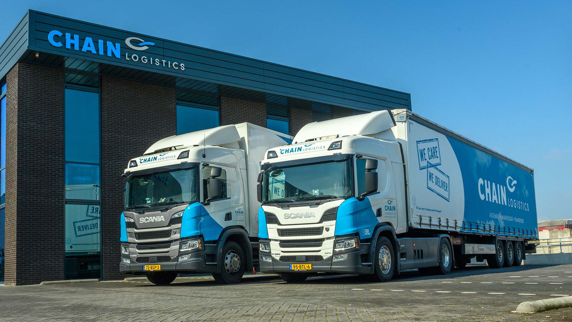 Read more about the article Chain Logistics wzmacnia misję swojej firmy za pomocą hybrydowej ciężarówki Scanii
