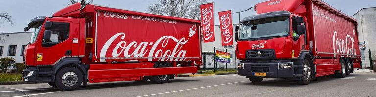 Read more about the article Do Luksemburga przyjeżdżają elektryczne ciężarówki Coca-Coli