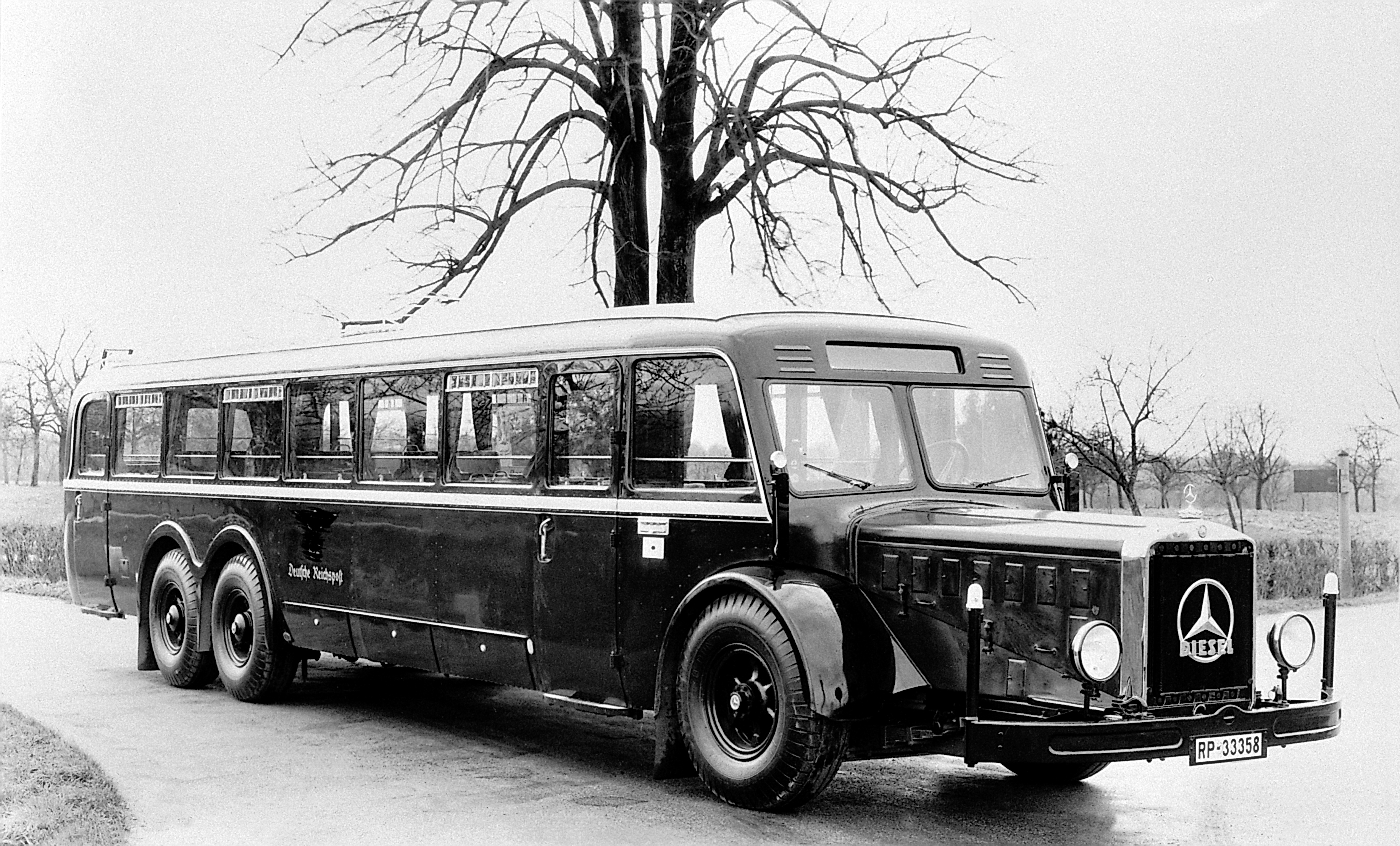 Read more about the article Ten autobus Mercedes-Benz był w służbie Poczty Austriackiej do lat 70-tych