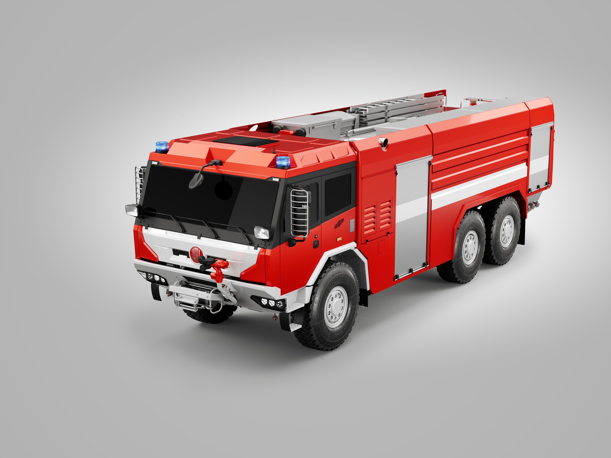 Read more about the article Premierowa strażacka Tatra Force 6×6 z długą, dwudrzwiową kabiną