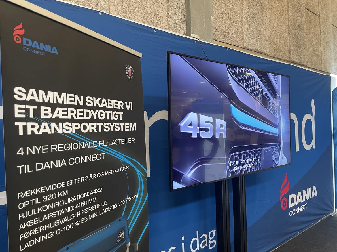 Read more about the article Dania Connect podpisała pierwsze zamówienie na elektryczne ciężarówki Scania