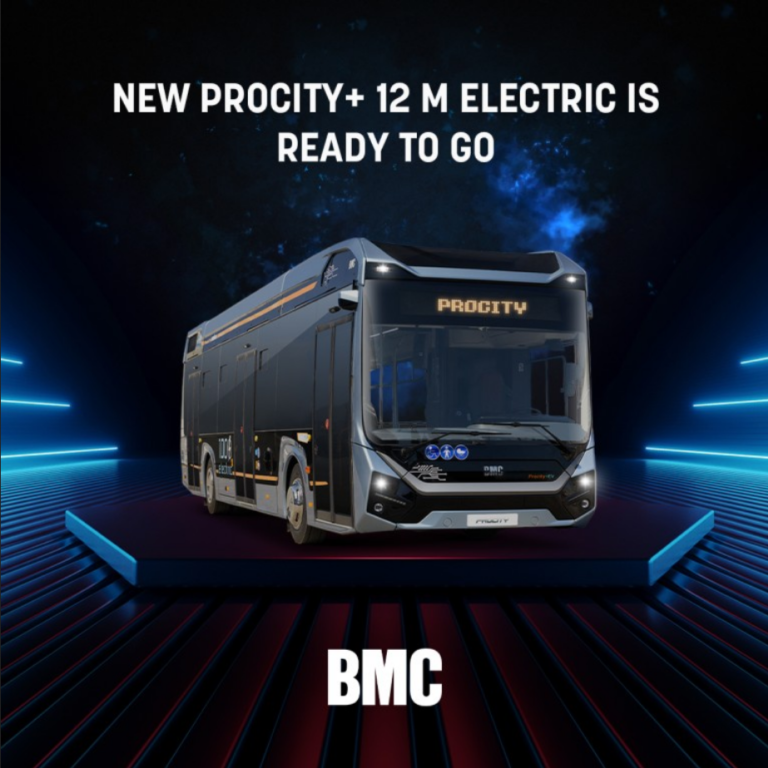 Read more about the article Nowość targów Busworld – w pełni elektryczny autobus miejski BMC Procity +12 M EV