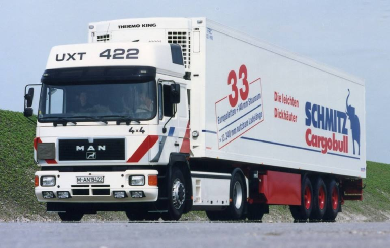 Read more about the article Koncepcyjny ciągnik siodłowy MAN F90 18.422 UXT 4×4