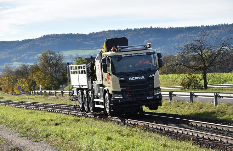 Read more about the article Nowa dwugałęziowa – drogowo-szynowa Scania w Szwajcarii
