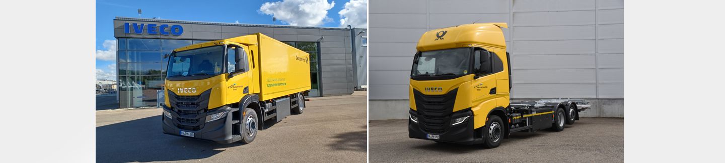 Read more about the article DHL powiększa swoją zrównoważoną flotę w Niemczech o 178 nowych IVECO S-WAY CNG