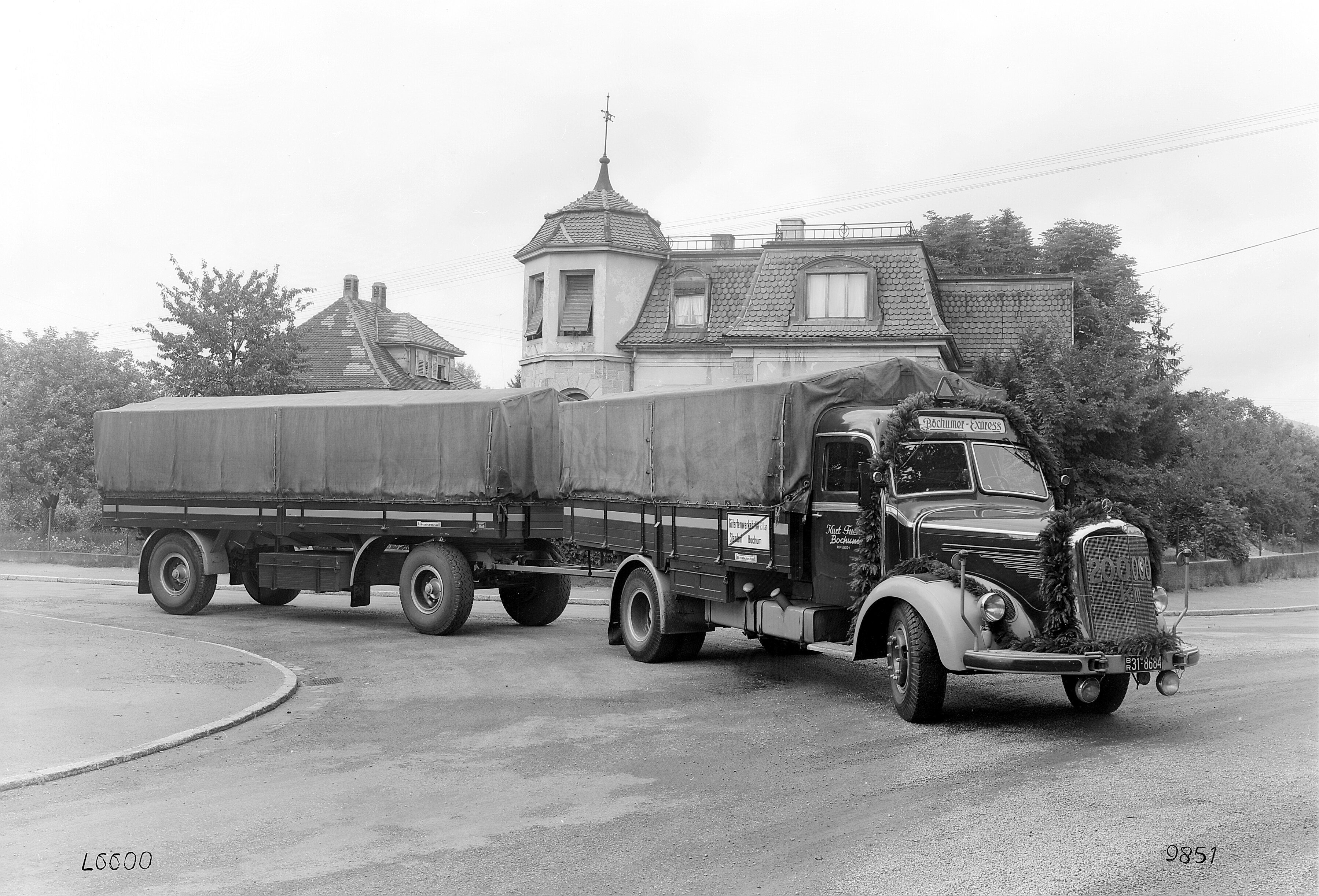 Read more about the article 75 lat temu: premiera ciężkiej ciężarówki Mercedes-Benz L 6600 i autobusu O 6600