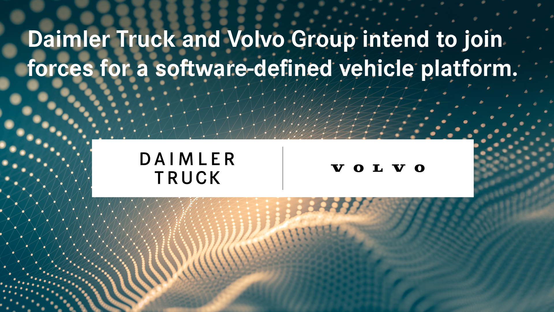 Read more about the article Daimler Truck i Volvo Group zamierzają utworzyć spółkę joint venture w celu opracowania platformy pojazdów definiowanej programowo w celu wzmocnienia transformacji cyfrowej