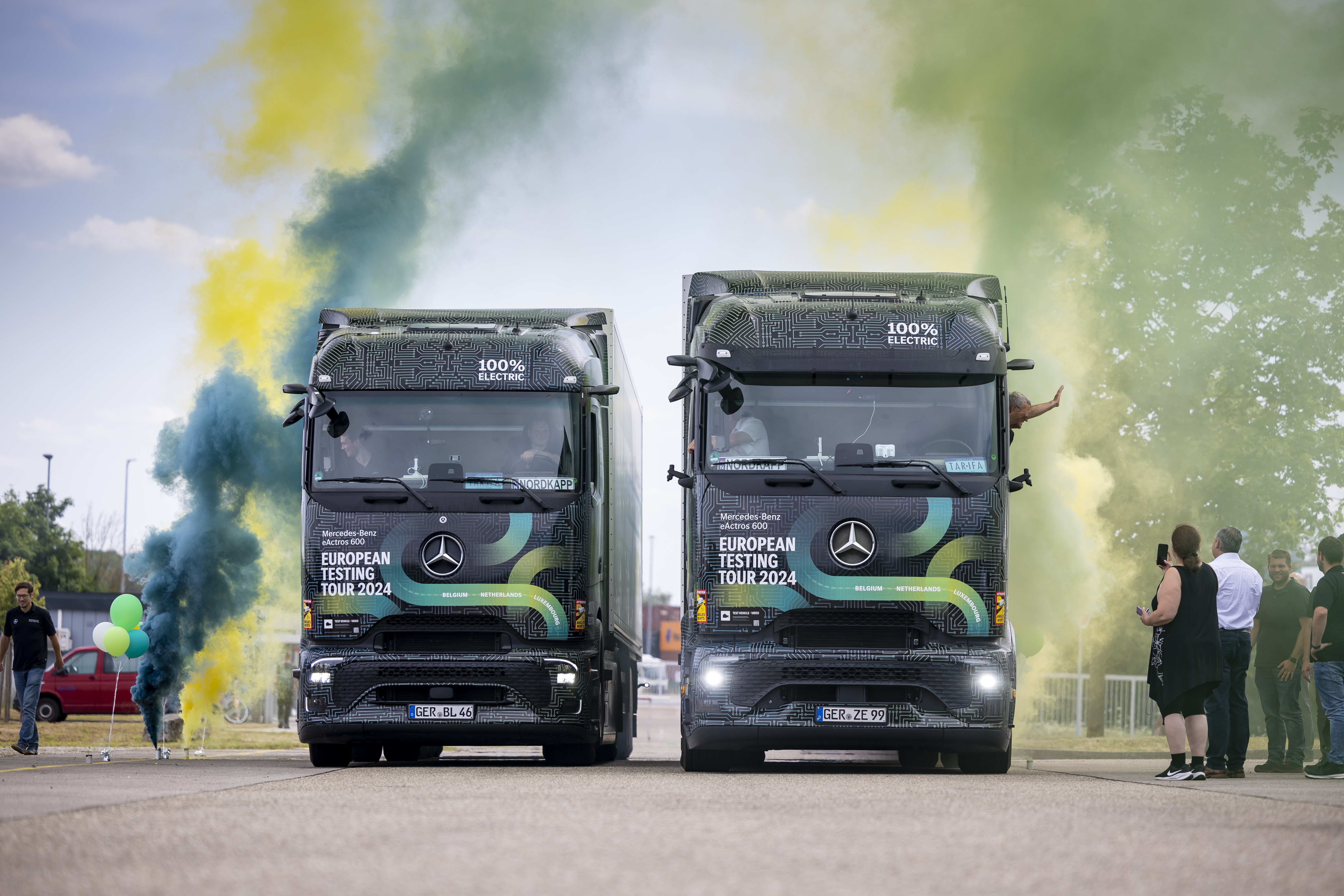 Read more about the article Ponad 15 000 przejechanych kilometrów na samym napędzie elektrycznym: trasa testowa Mercedesa-Benz eActros 600 po Europie zakończona sukcesem