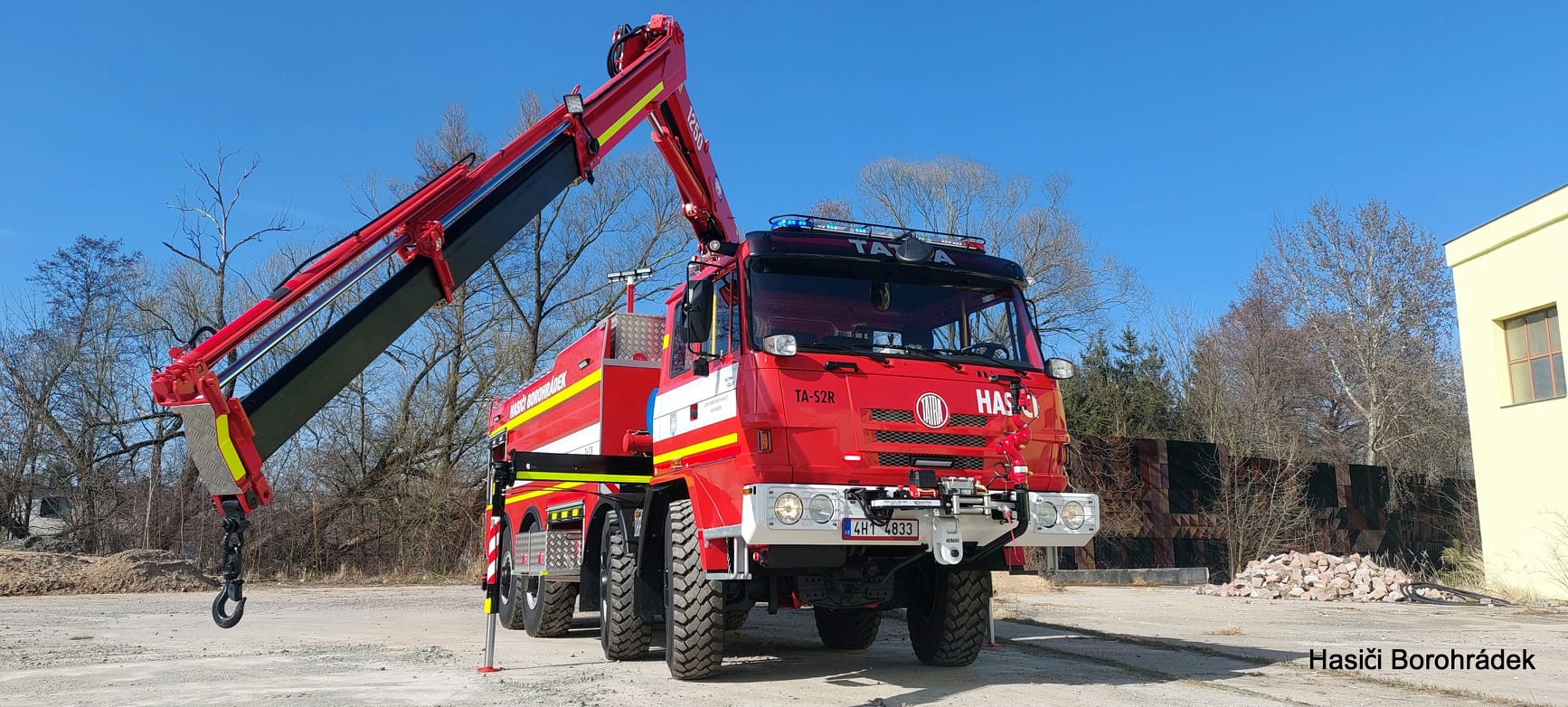 Read more about the article Unikatowy samochód techniczny na podwoziu Tatry