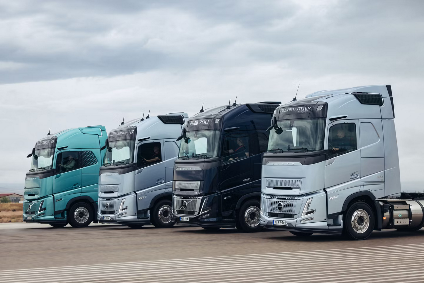 Read more about the article Volvo otrzymuje od włoskiego przewoźnika Lannutt duże zamówienie na 1500 ciężarówek Volvo FH Aero