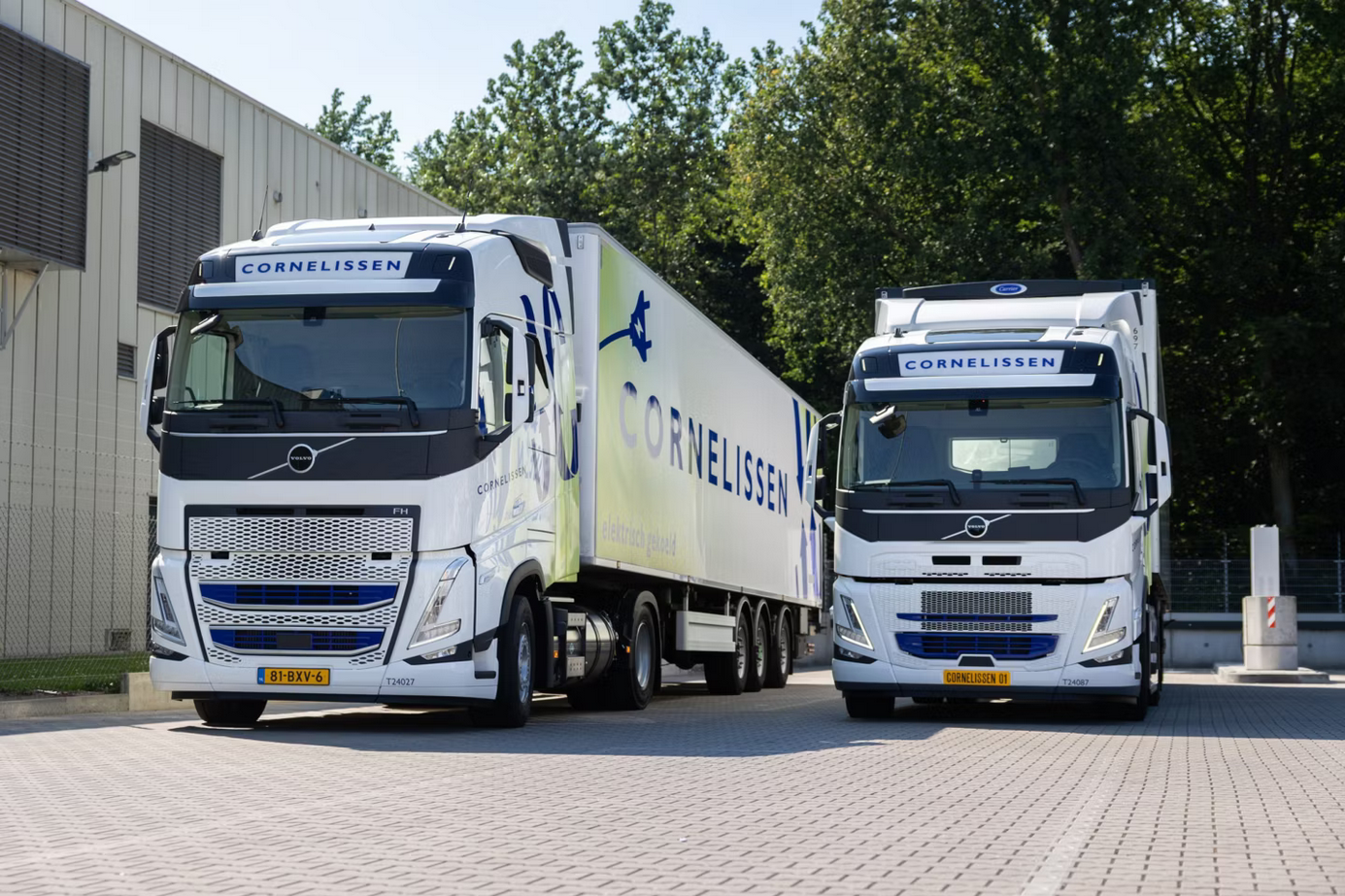 Read more about the article Dzięki ciężarówkom Volvo Grupa Cornelissen angażuje się w przyszłość bezemisyjną