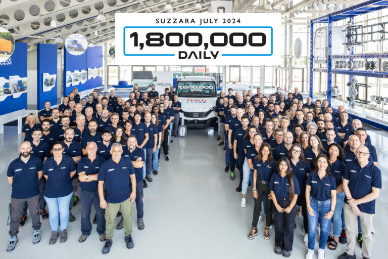 Read more about the article IVECO świętuje ważny kamień milowy, gdy 1 800 000. Daily zjeżdża z linii produkcyjnej w zakładzie Suzzara