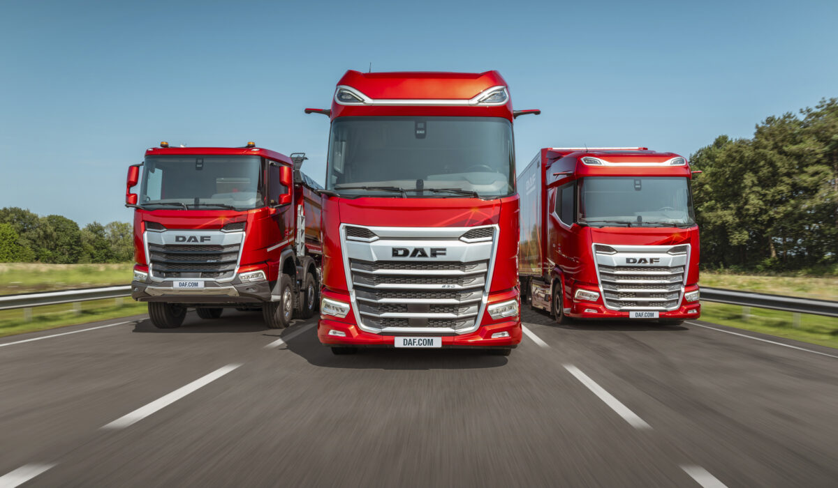 101 New Generation DAF trucks