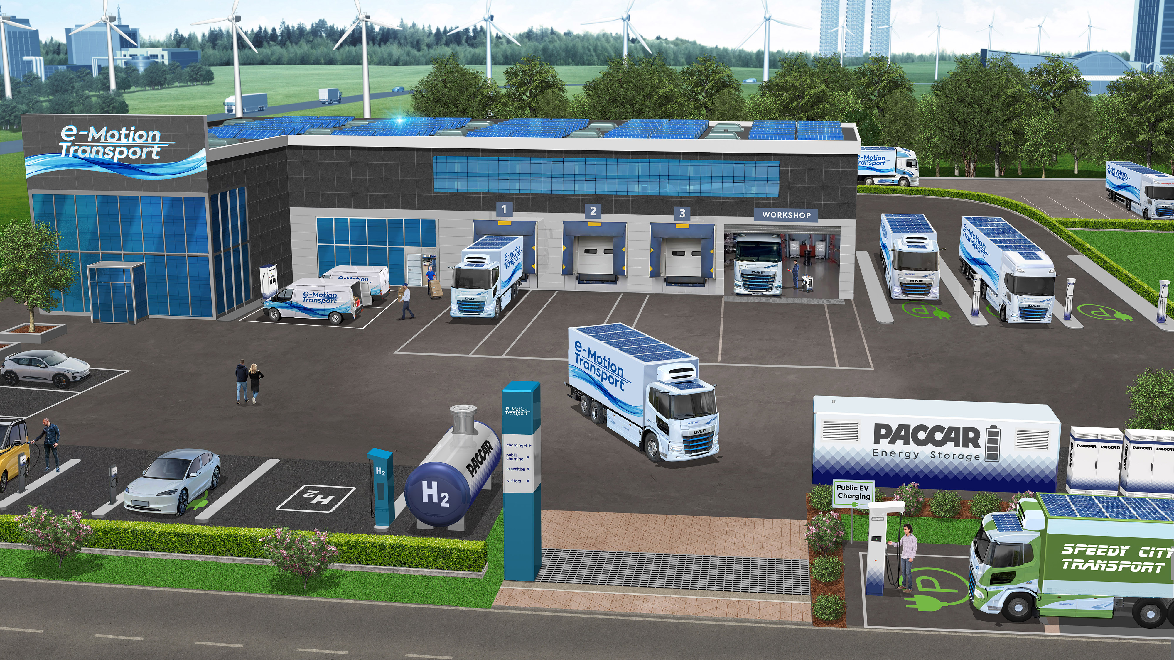 Read more about the article PACCAR Power Solutions oferuje wsparcie w zakresie transformacji energetycznej