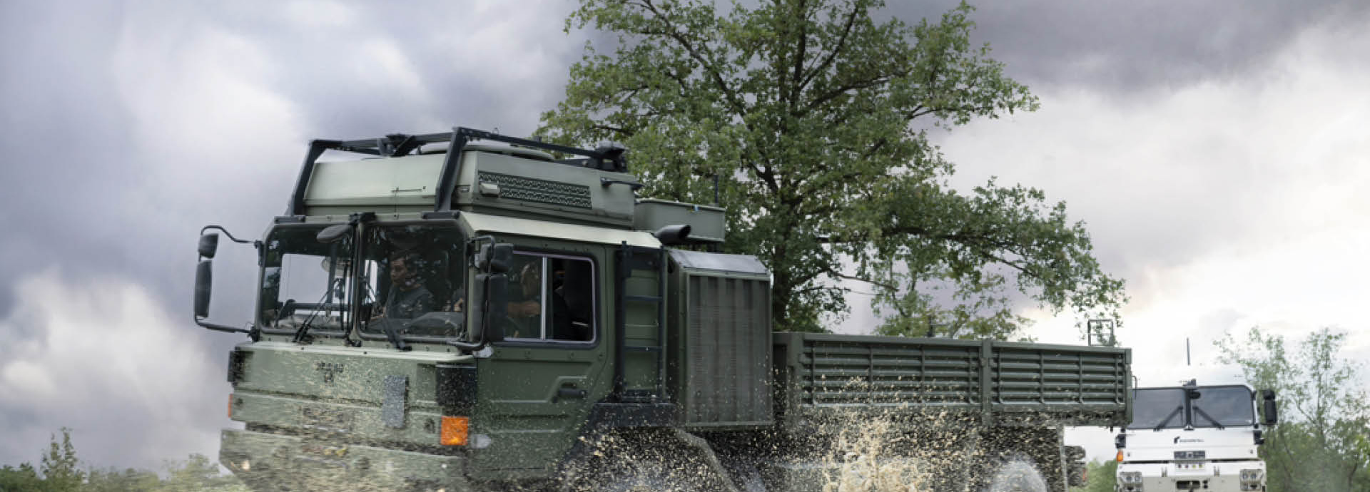 Read more about the article Próby systemu jazdy autonomiczej ciężarówek Rheunmetall – RMMV