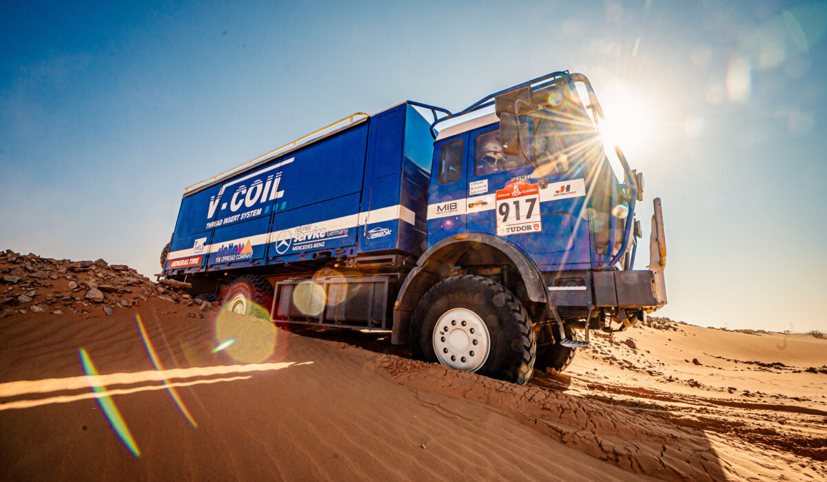 Dakar Rallye 2025: zwei Mercedes-Benz Lkw-Legenden als rollende Werkstätten beim härtesten Rennen der Welt

Dakar Rally 2025: two Mercedes-Benz truck legends as a rolling workshop in the world’s toughest race