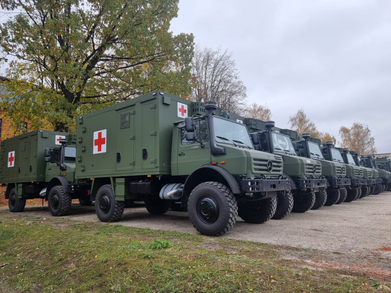 Read more about the article 500-tny Mercedes Unimog przekazany litewskim siłom zbrojnym