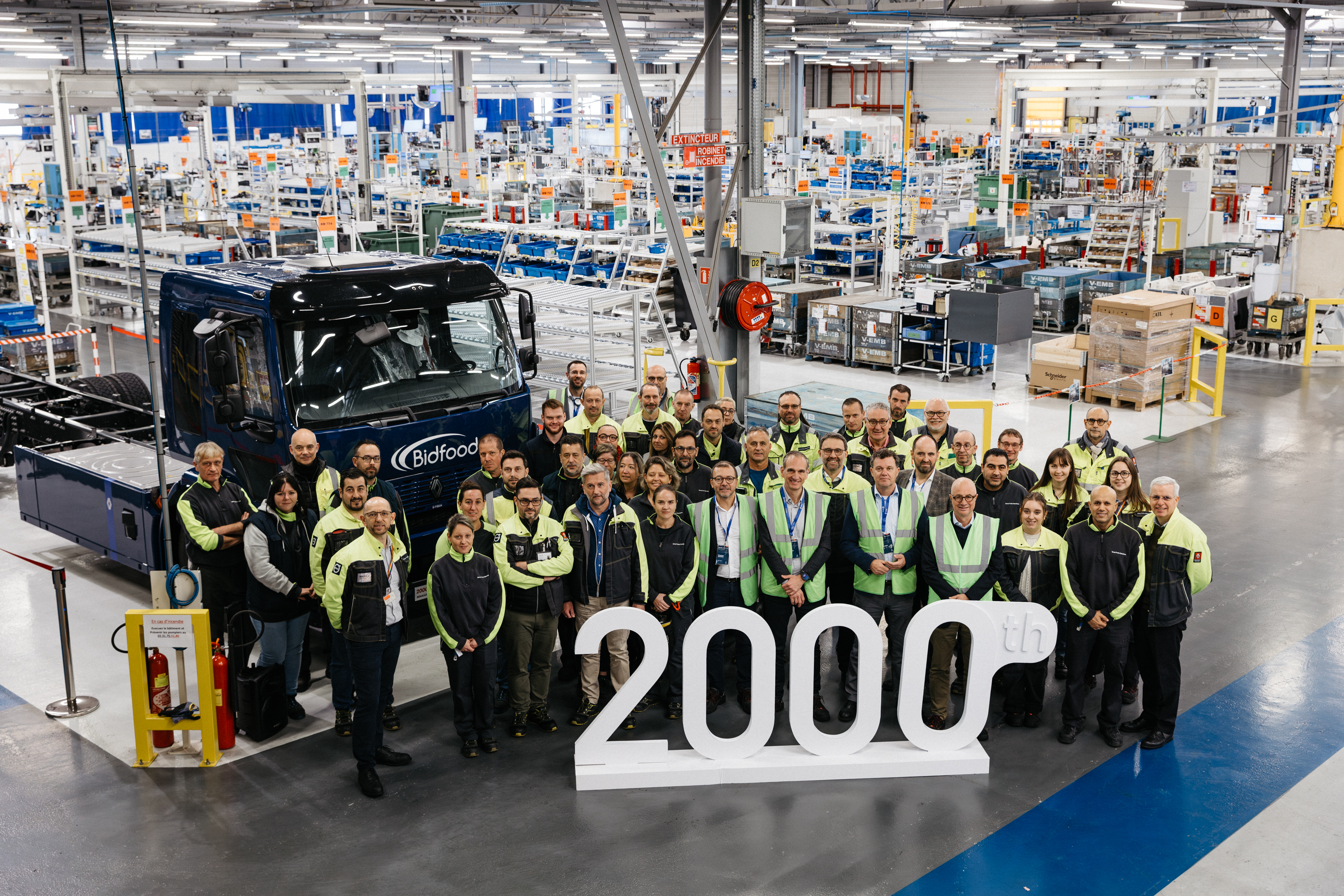 Read more about the article Bidfood Netherlands dekarbonizuje swoją logistykę dzięki 50 Renault Trucks E-Tech