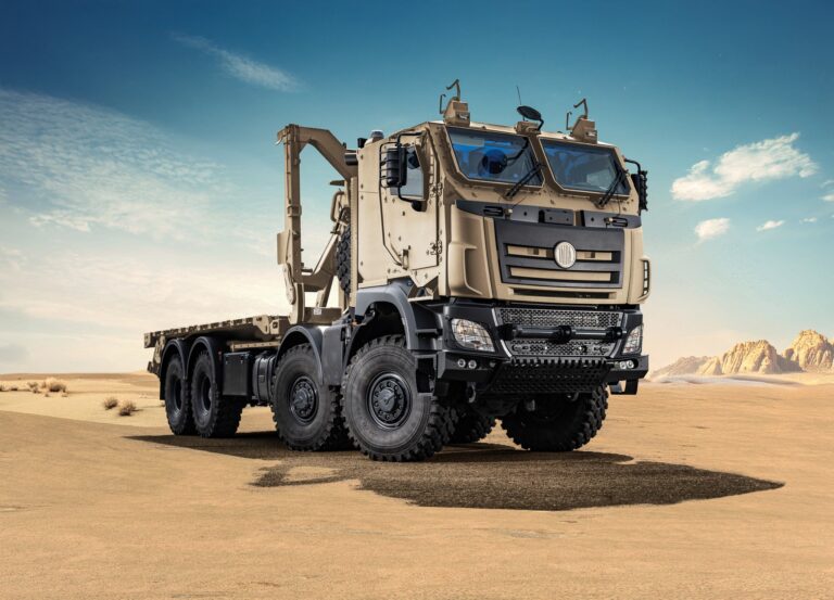 Read more about the article TATRA weźmie udział w targach zbrojeniowych IDEX w Abu Dhabi