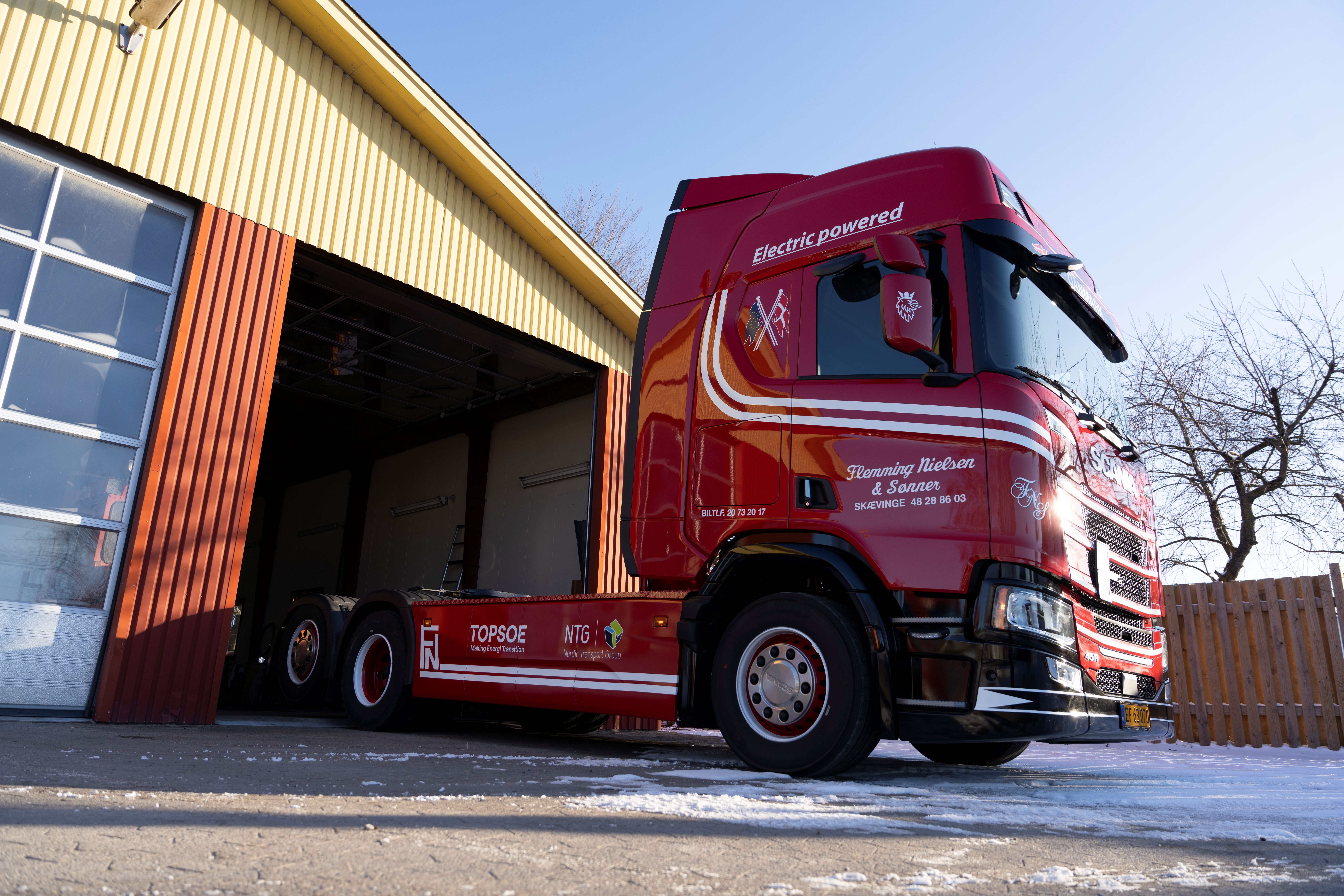 Read more about the article „Elektryczna” Scania dla firmy transportowej w Skævinge