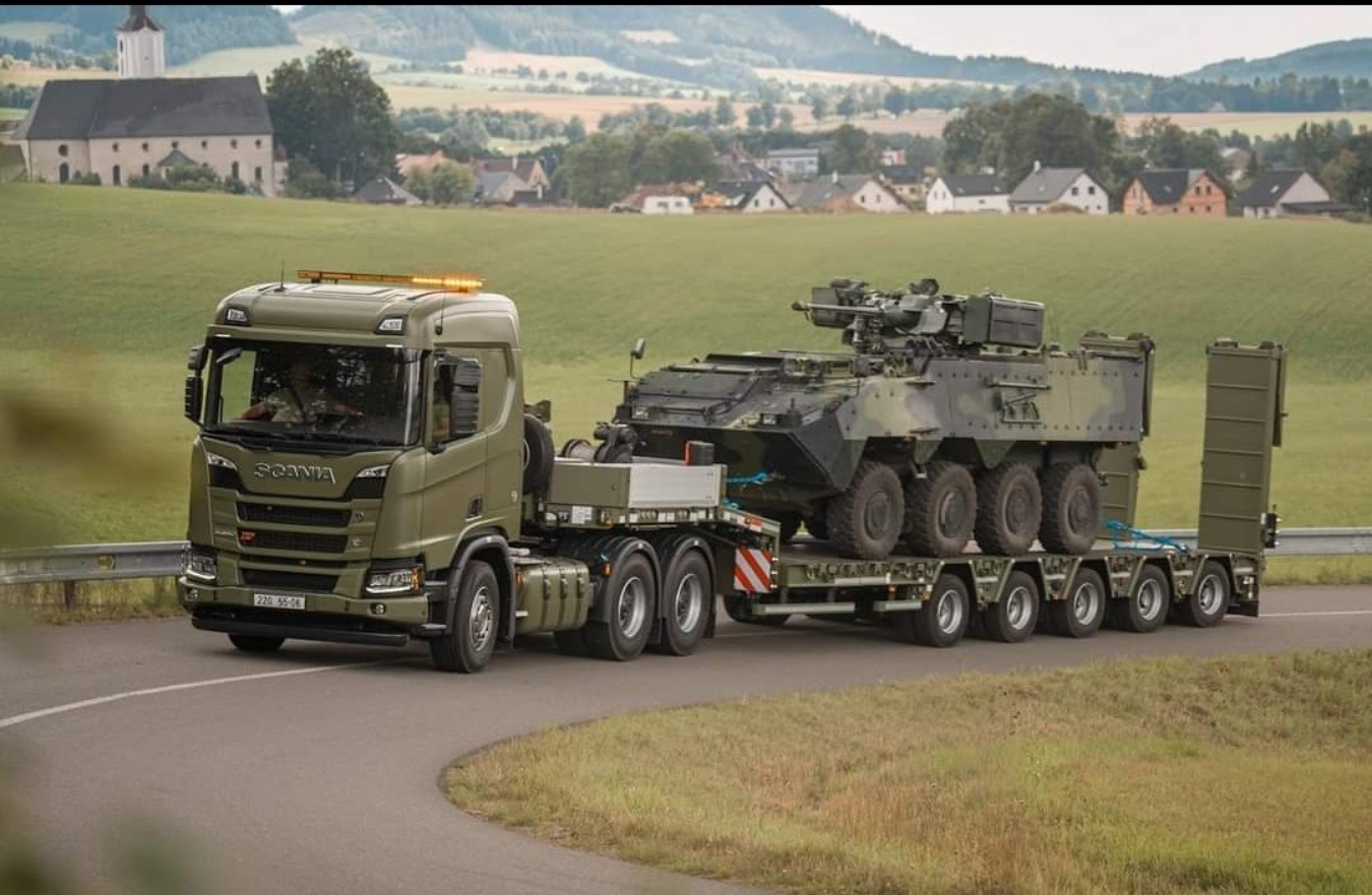 Read more about the article Scania wojsko Czechy