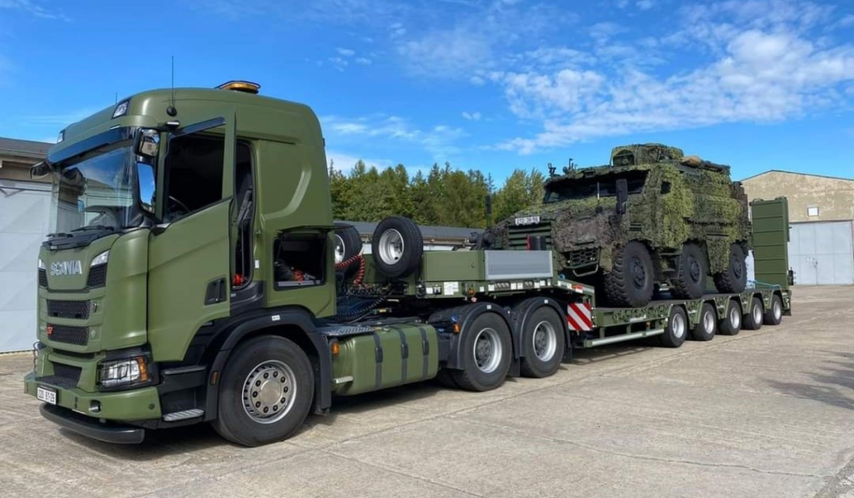 Scania 6x4 Czech army