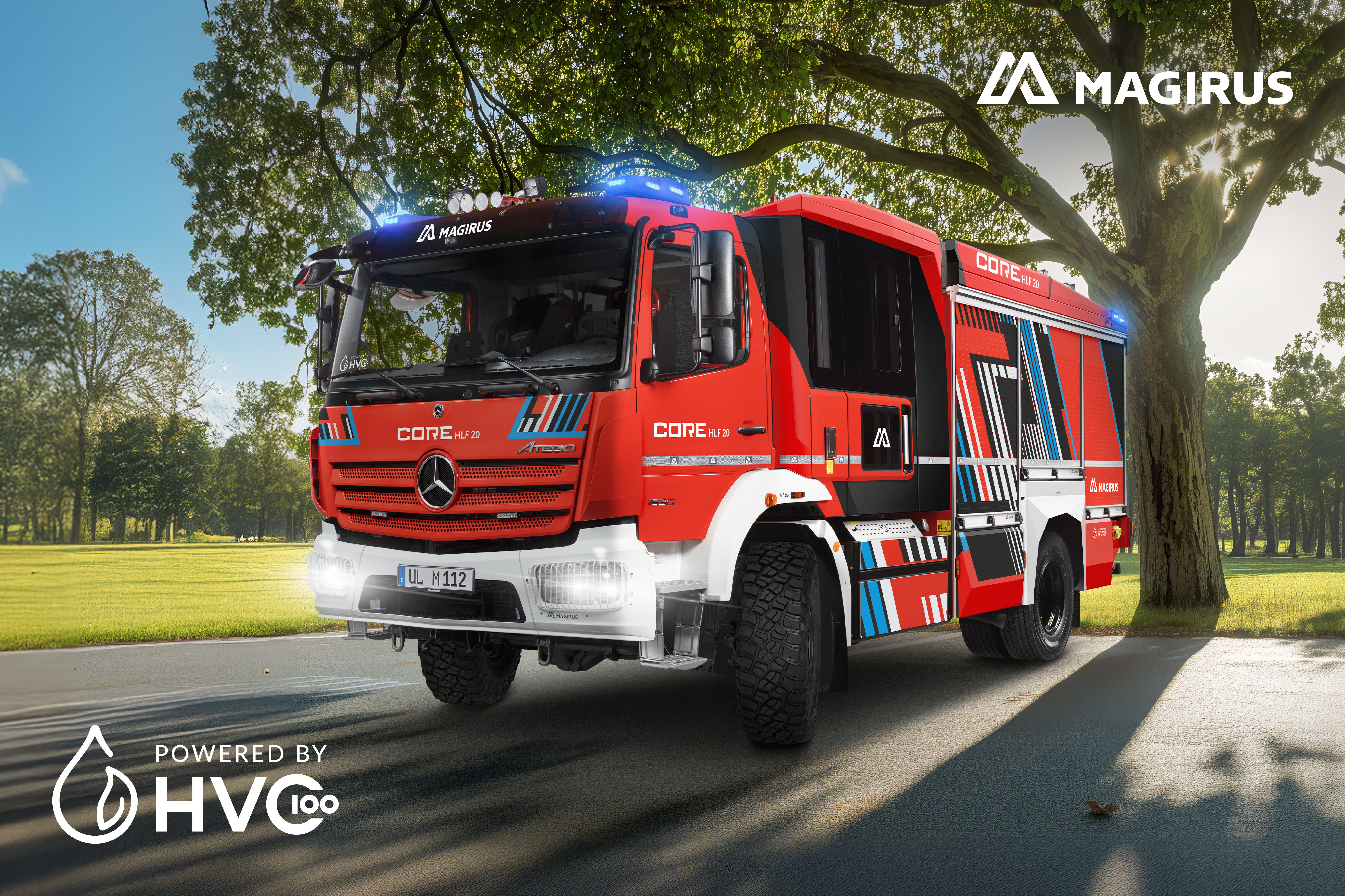 Read more about the article Magirus polega na neutralnym dla klimatu paliwie HVO100 przy pierwszym tankowaniu