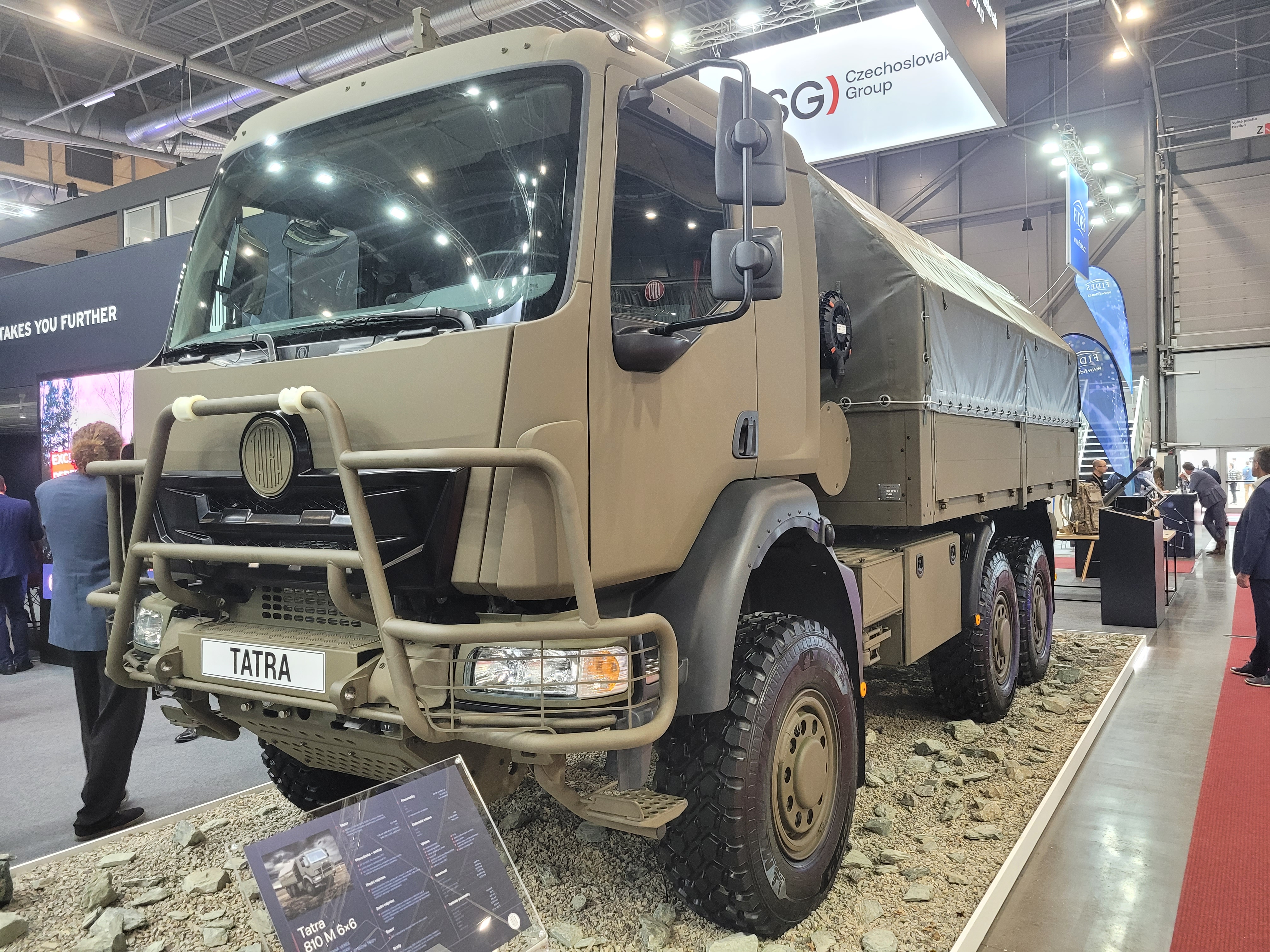 Read more about the article Tatra Trucks na targach IDET 2025 Cz.2