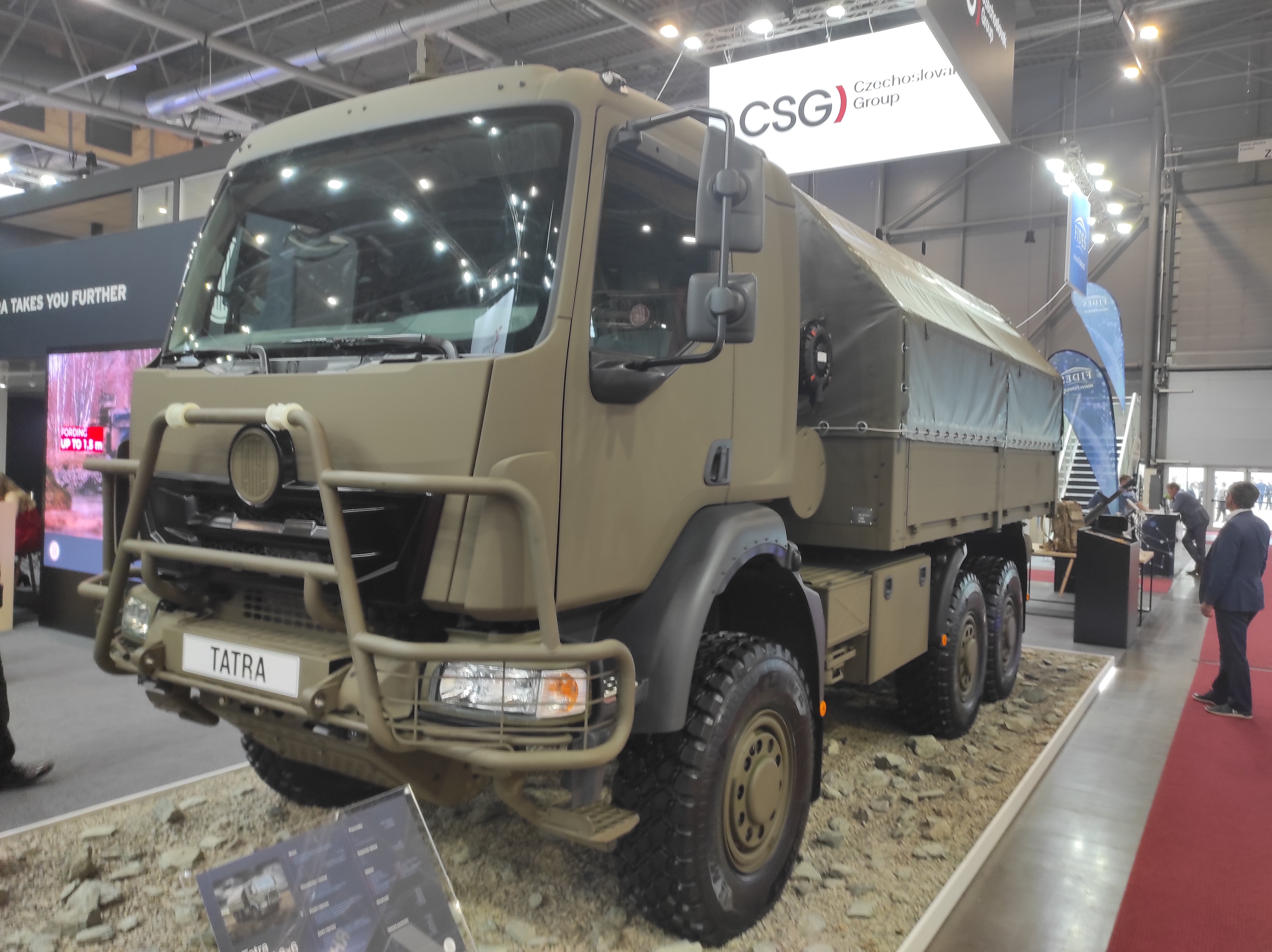 Read more about the article Tatra Trucks na targach IDET 2025 Cz. I