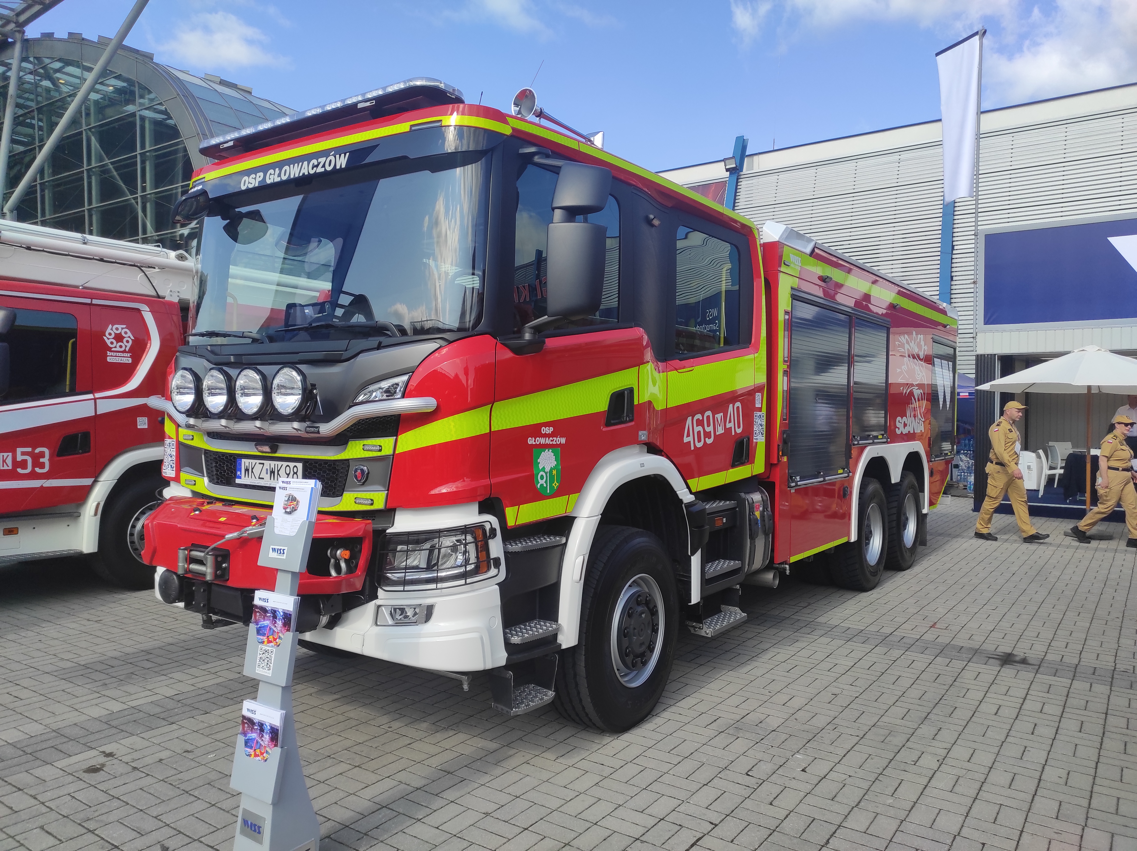 Read more about the article WISS Wawrzaszek – Ciężki samochód ratowniczo-gaśniczy na podwoziu Scania ZT P450 6×6