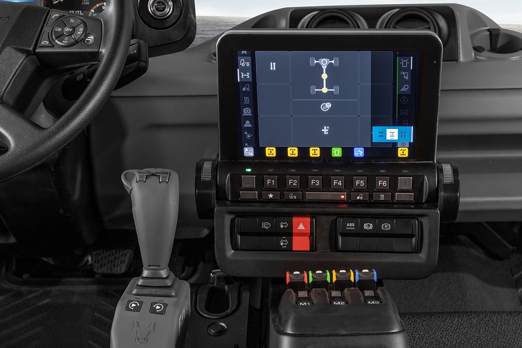 Neues Bediensystem UNI-TOUCH für Unimog Geräteträger
New operating system UNI-TOUCH for Unimog implement carrier