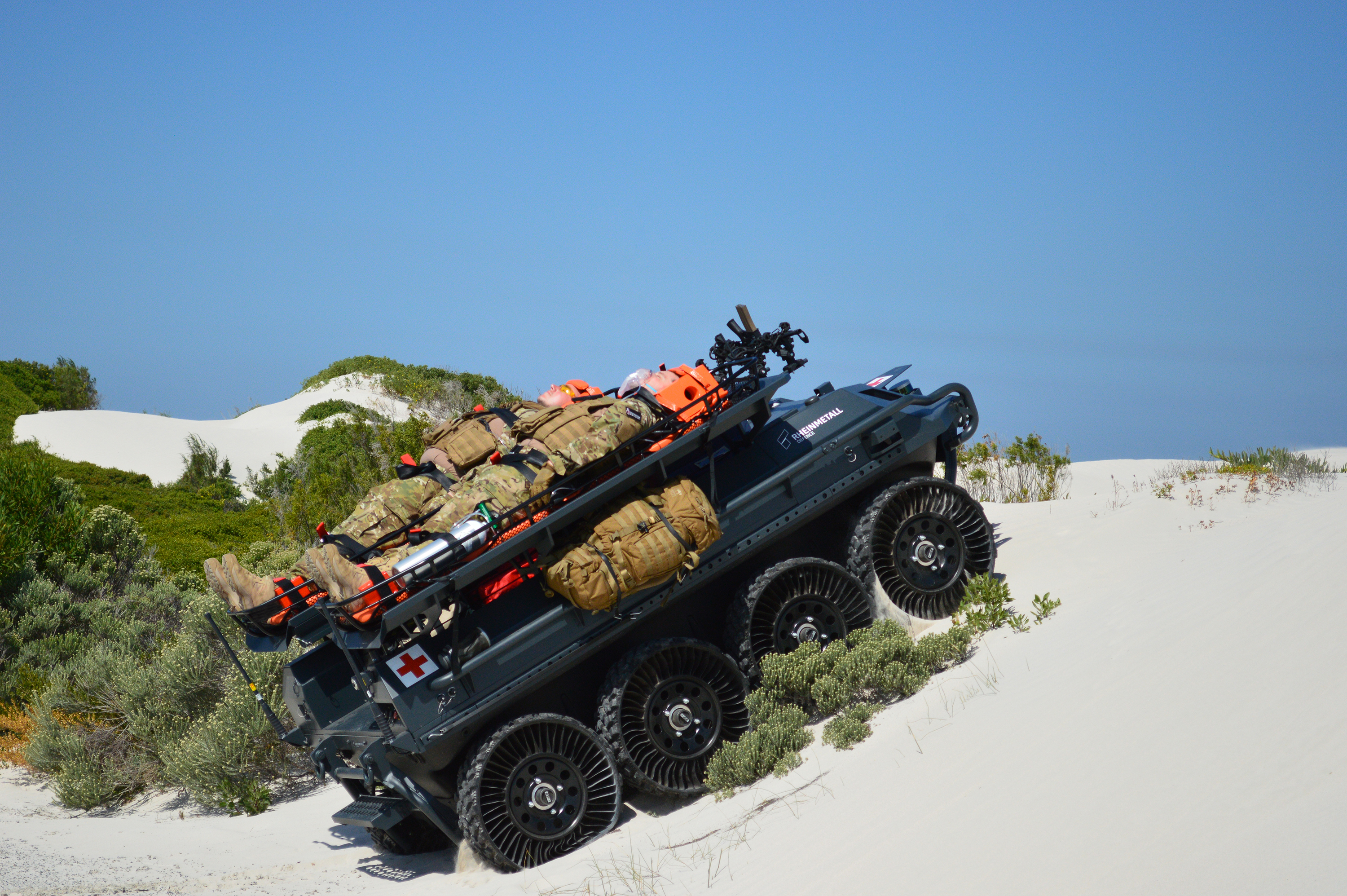 Read more about the article Rheinmetall Mission Master jako pojazd ewakuacji medycznej