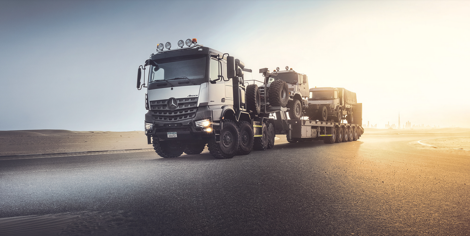 Read more about the article Mercedes-Benz Trucks – istotne wzmocnienie biznesu militarnego