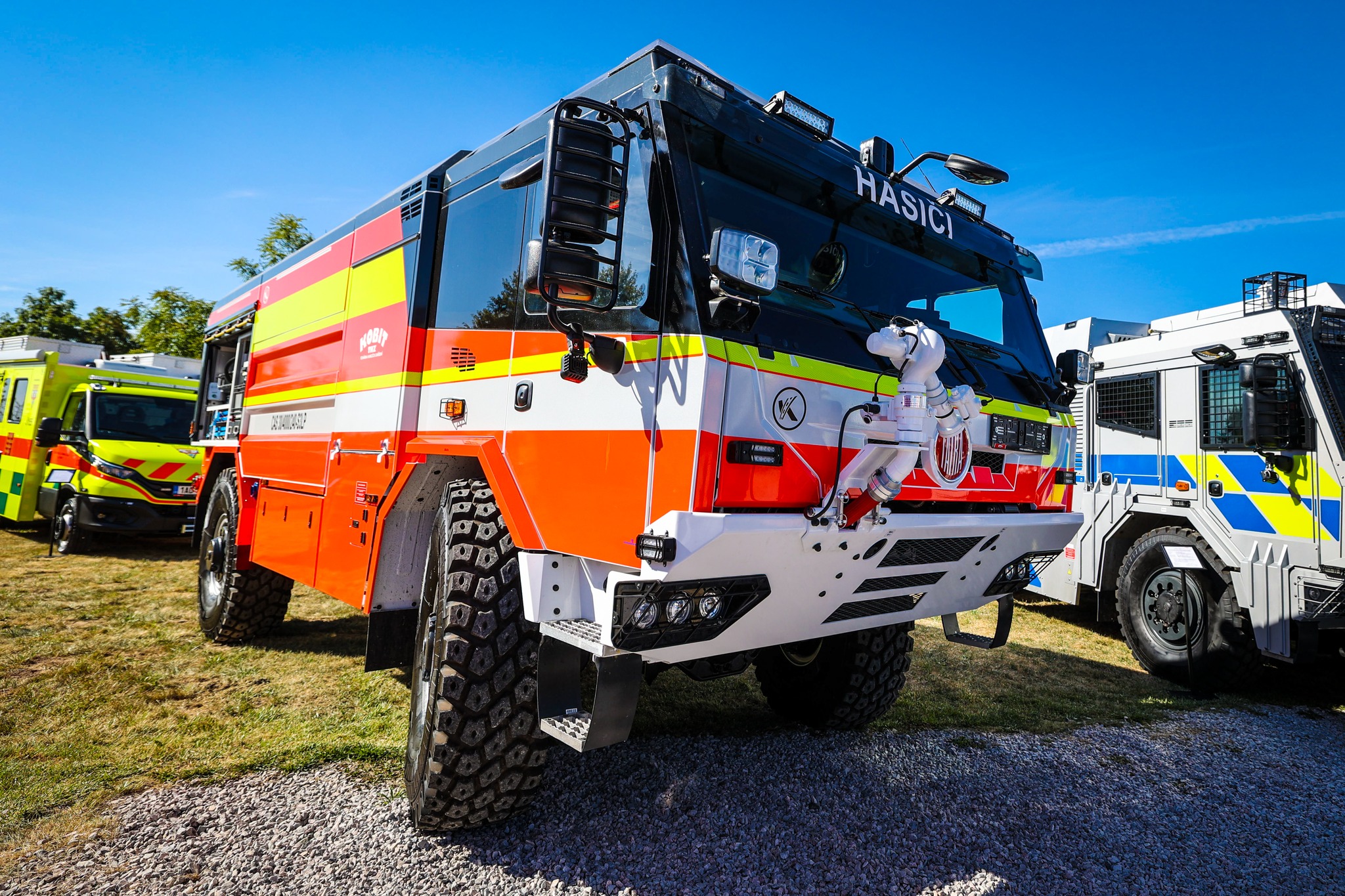 Read more about the article Pożarnicza TATRA FORCE 4×4 forest special zadebiutowała na targach w Jiczynie