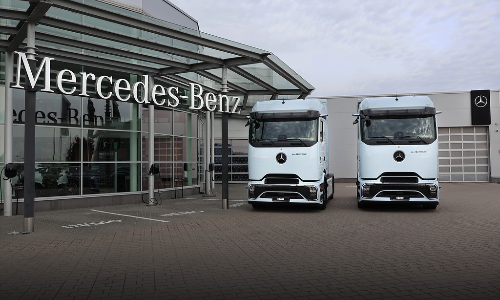 Read more about the article Mercedes-Benz Trucks przekazuje pierwsze modele eActros 600 głównemu klientowi na Litwie