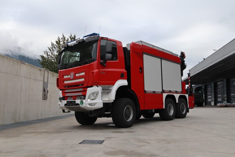 Read more about the article Empl SRF-K na podwoziu Tatra Phoenix T 158 dla Straży Pożarnej Schruns.