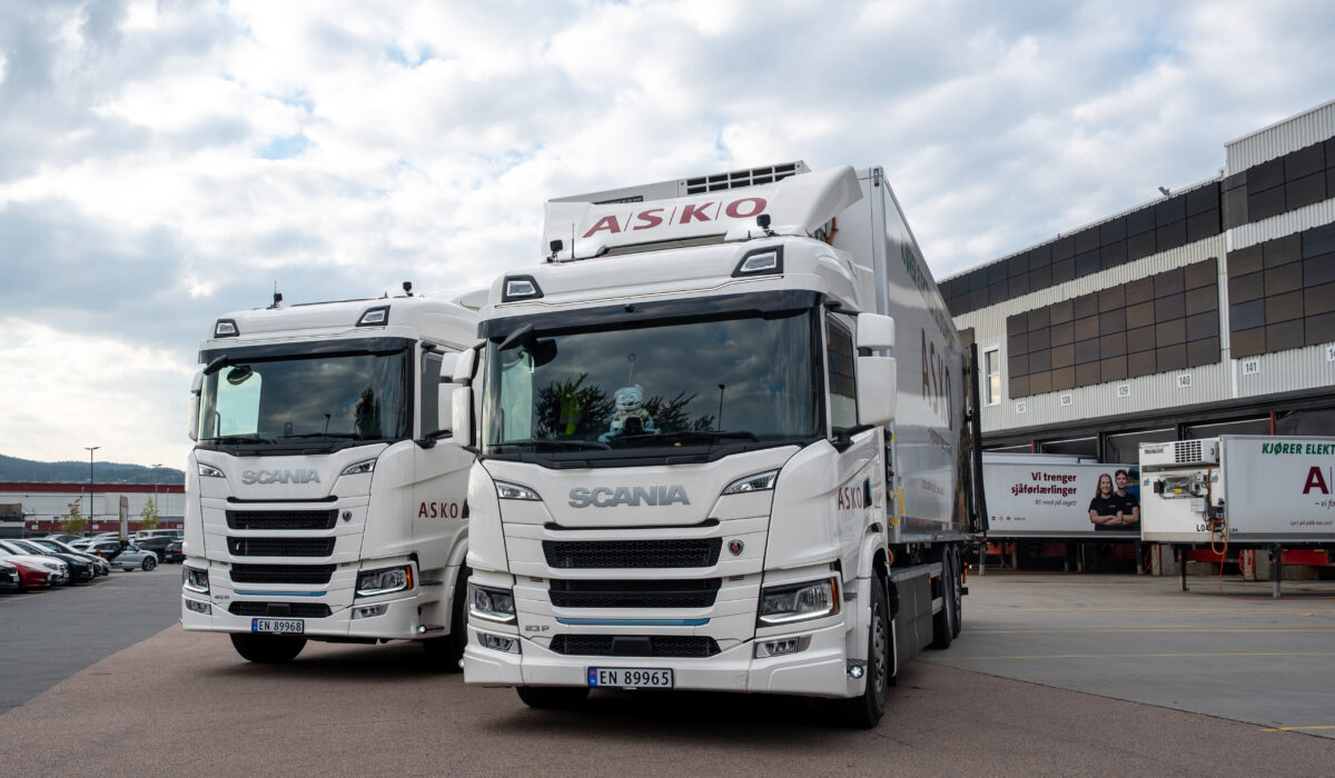 Asko Oslo er utslippsfrie og helelektriske. De har nådd Norgesgruppens målsetning om å bli utslippsfrie på transport innen utgangen av 2026 halvannet år før tiden.