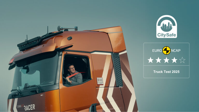 Read more about the article Renault Trucks T utrzymuje 4 gwiazdki Euro NCAP i otrzymuje certyfikat CitySafe