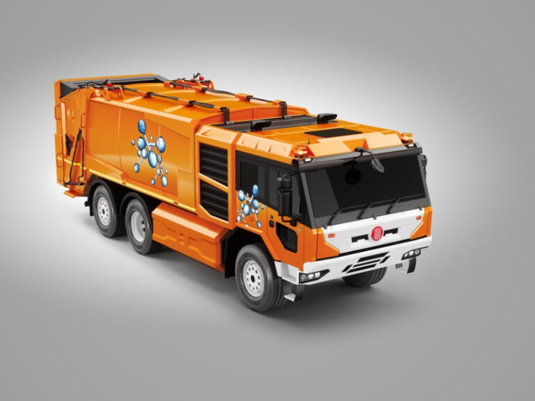 Read more about the article Tatra Trucks prezentuje projekt Force e-Drive FCEV 6×4 z wodorowymi ogniwami paliwowymi i możliwością zautomatyzowanej jazdy