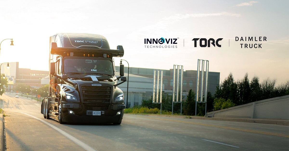 Read more about the article Daimler Truck i Torc Robotics wybierają Innoviz Technologies na partnera LiDAR w zakresie seryjnej produkcji autonomicznych ciężarówek