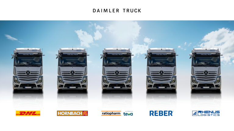 Read more about the article Ciężarówki z ogniwami paliwowymi w operacjach logistycznych: Daimler Truck rozpoczyna drugą fazę testów z pięcioma dodatkowymi partnerami