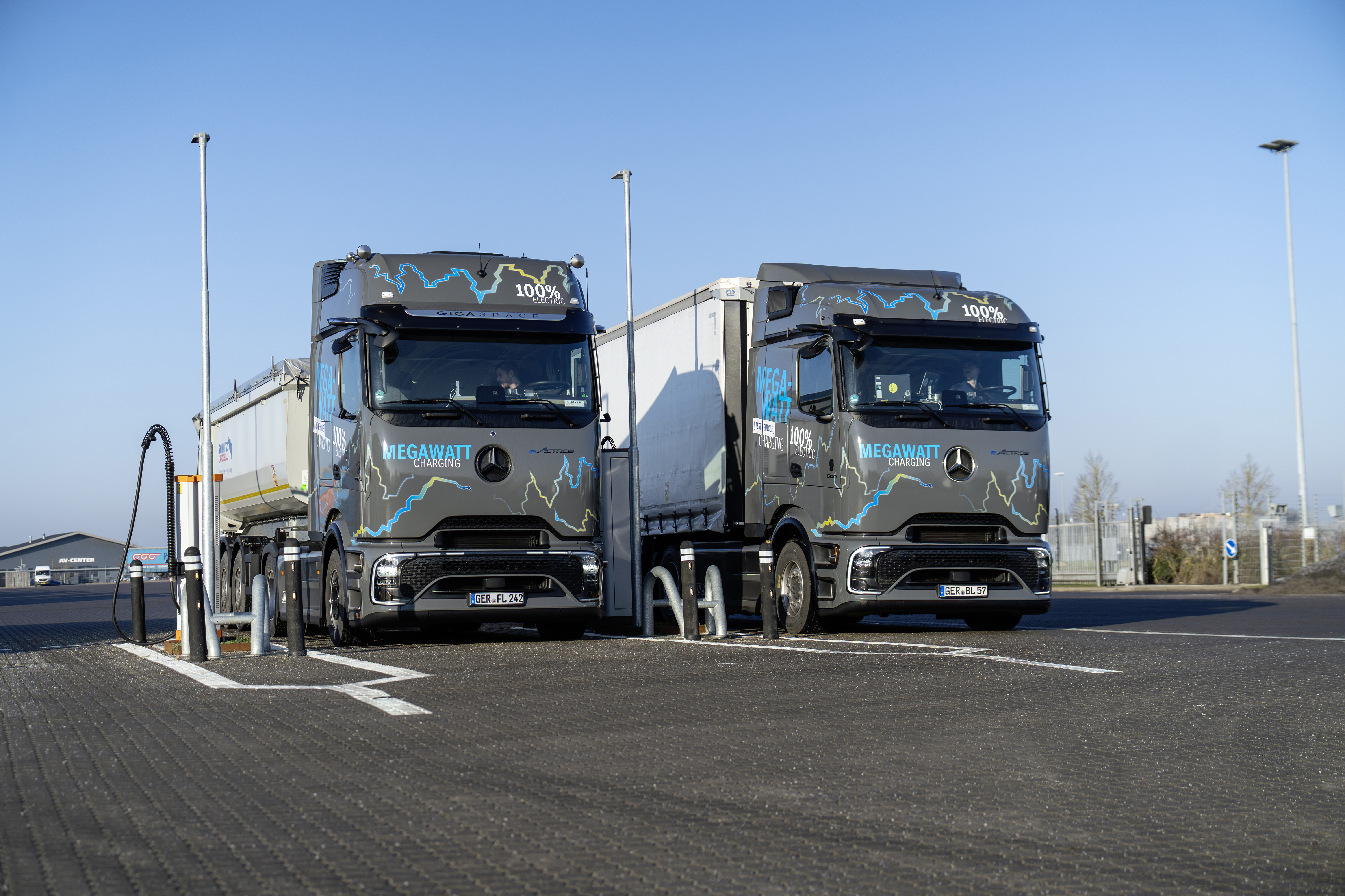 Read more about the article Megawatowe ładowanie w teście wytrzymałości na długich dystansach: Mercedes-Benz Trucks wysyła eActrosa 600 z Niemiec do Szwecji