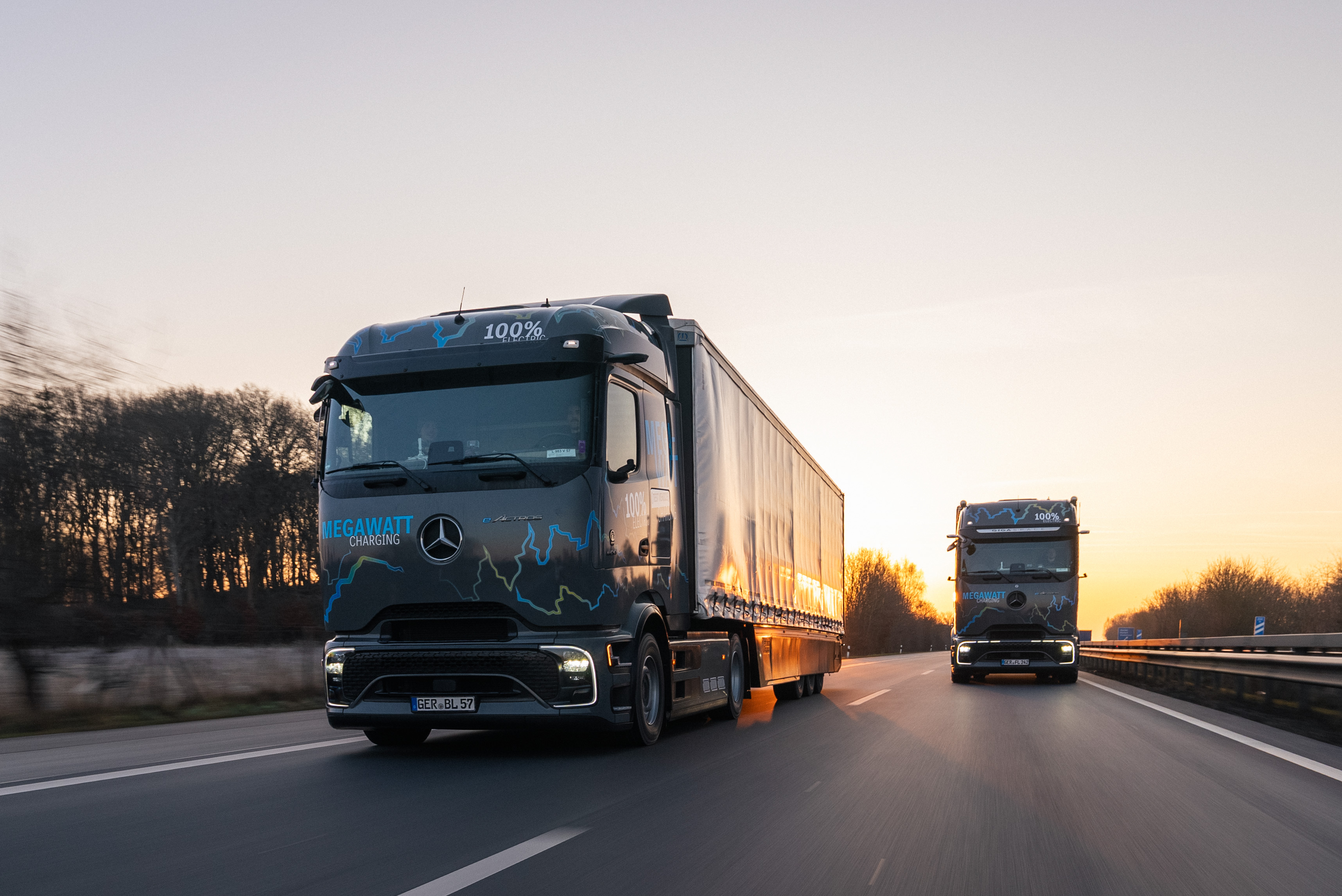 Read more about the article Jazda próbna na długim dystansie: Mercedes-Benz eActros 600 dostarcza ważnych informacji na temat ładowania megawatowego w transporcie dalekobieżnym