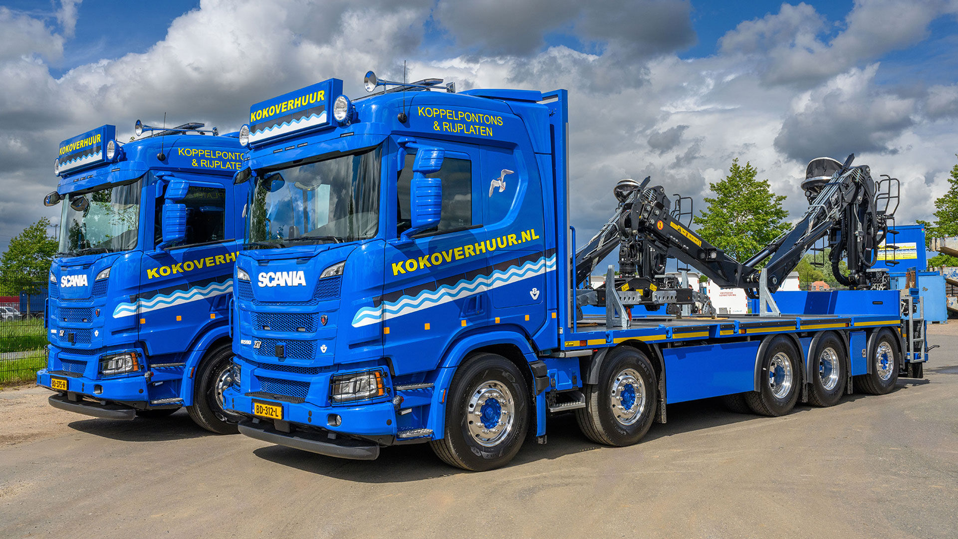Read more about the article Koko Verhuur wybiera Scanię R590 V8 Wide Spread: maksymalna zwrotność i moc do prac drogowych