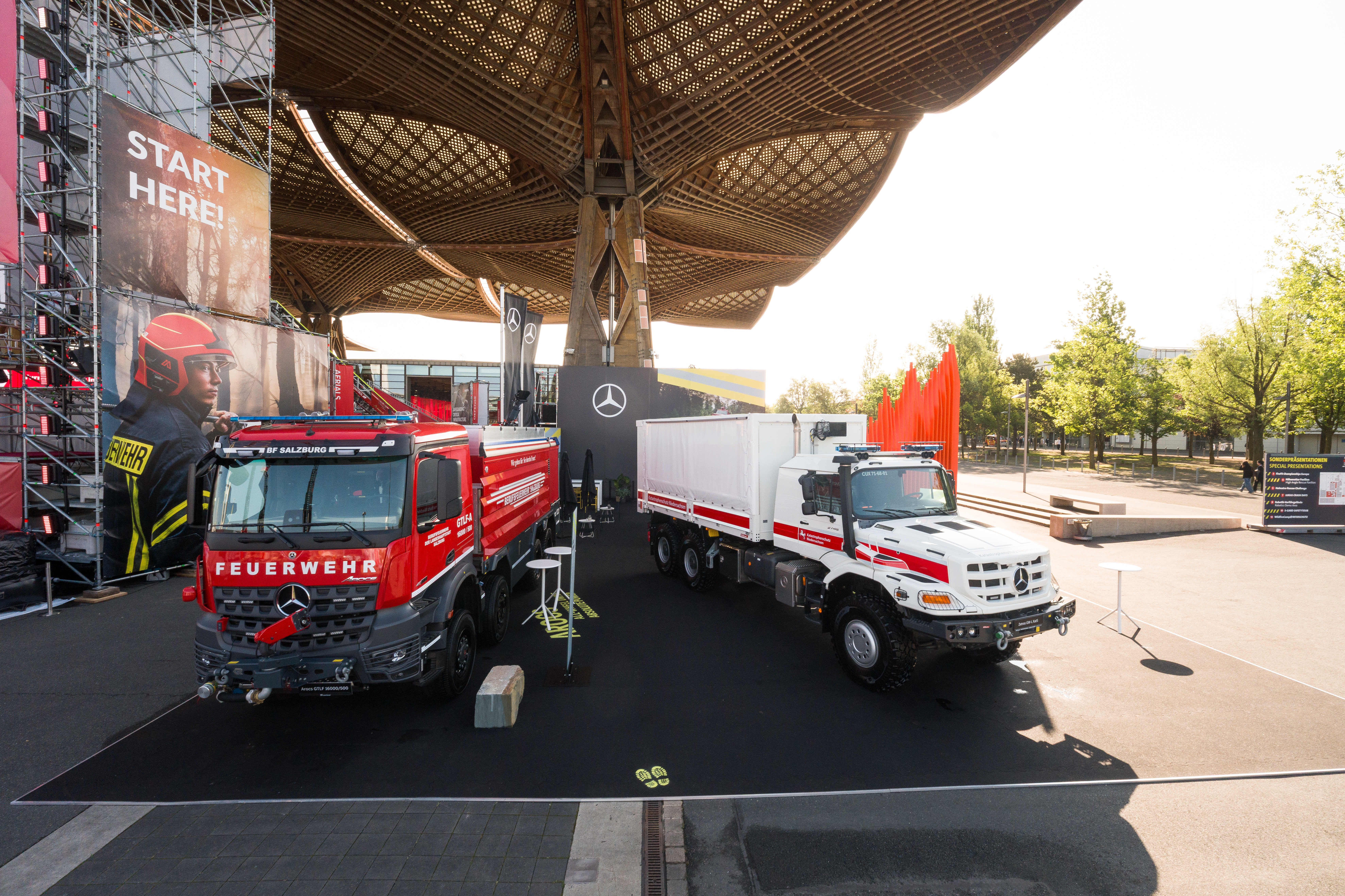 Read more about the article Mercedes-Benz Trucks na targach INTERSCHUTZ 2026: solidne rozwiązania pojazdowe od Arocsa do Zetrosa