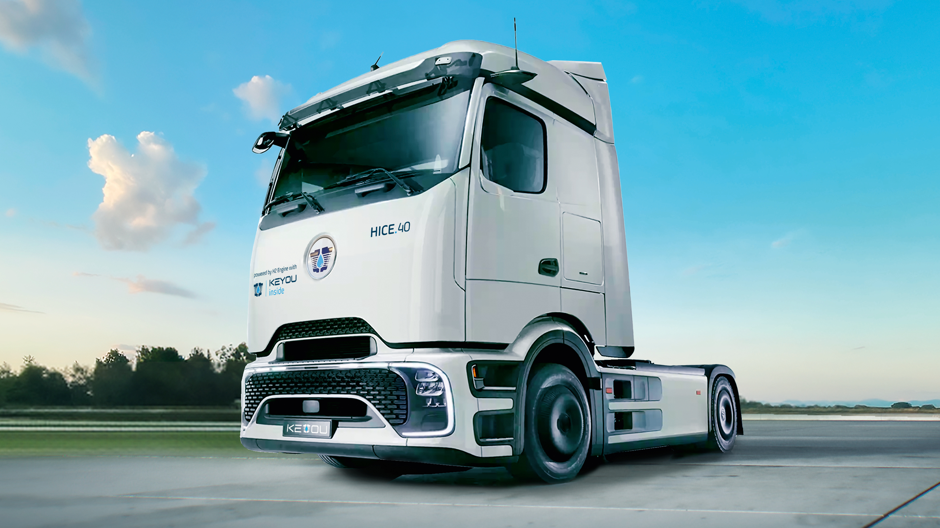 Read more about the article Daimler Truck nawiązuje współpracę z KEYOU w zakresie technologii spalania wodoru